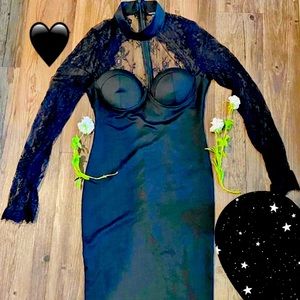 beautiful black cocktail dress